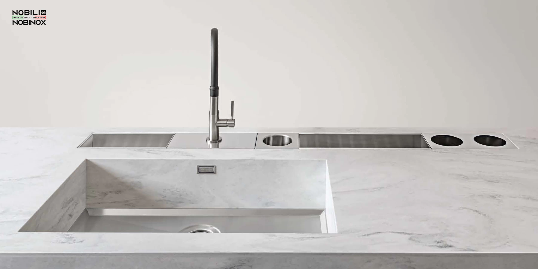 NOBINOX - PHÂN PHỐI CHẬU BẾP CAO CẤP MADE IN ITALY 