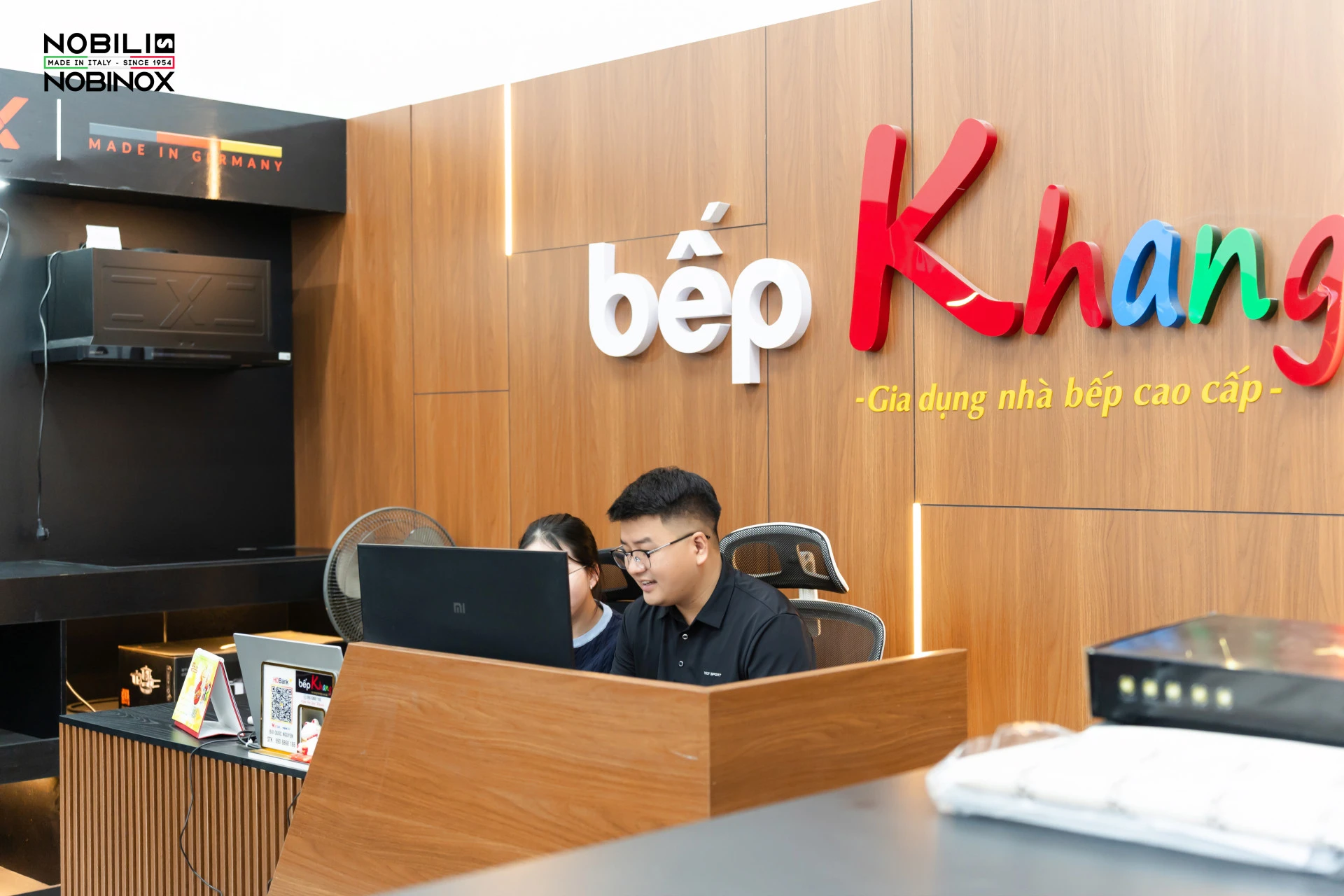 [ĐẠI LÝ NINH BÌNH] Đại lý Nobili - Nobinox chính hãng: Bếp Khang