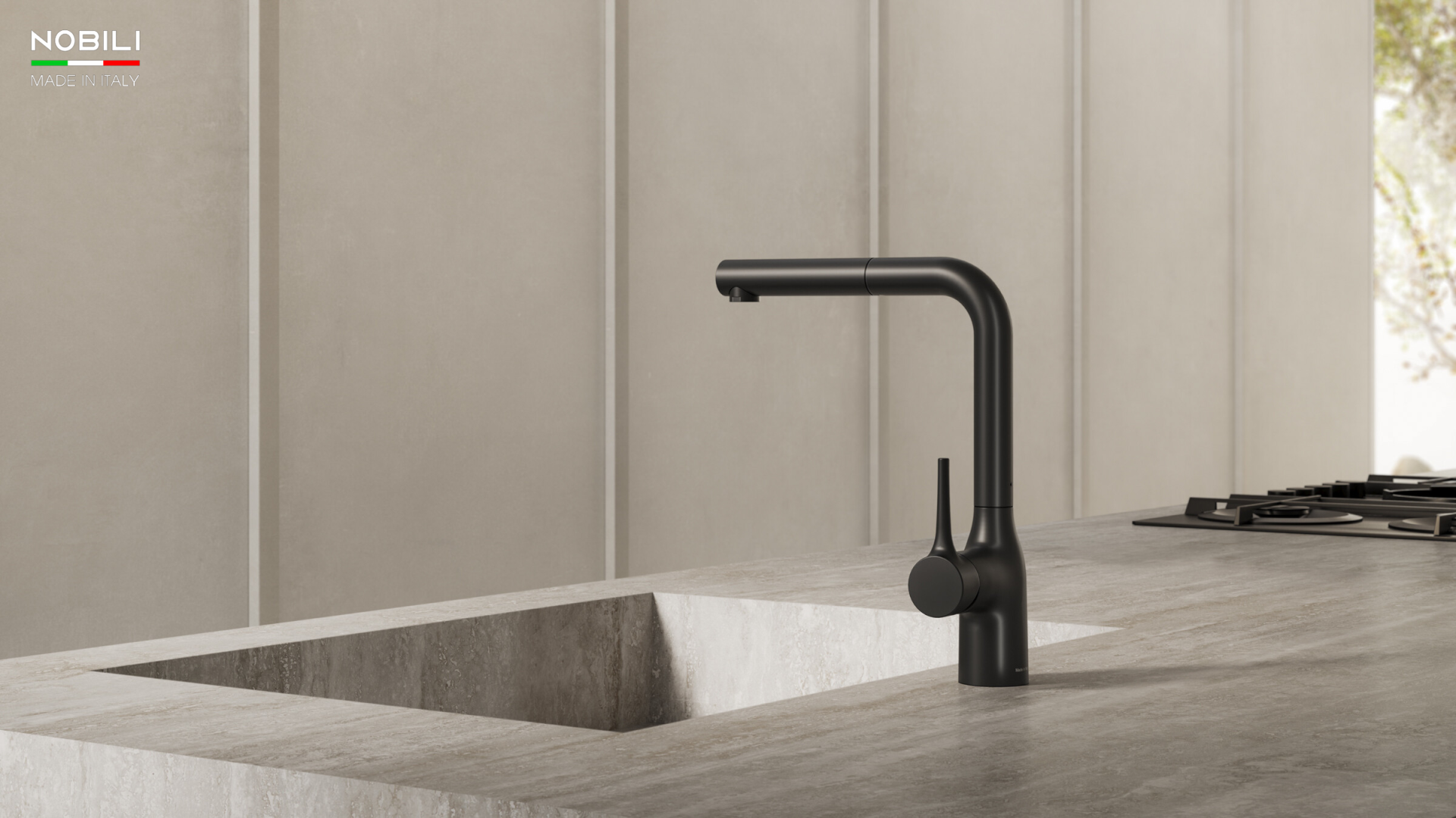 Ảnh VÒI RỬA BÁT DÂY RÚT NOBILI MANIA NB216LTB 18