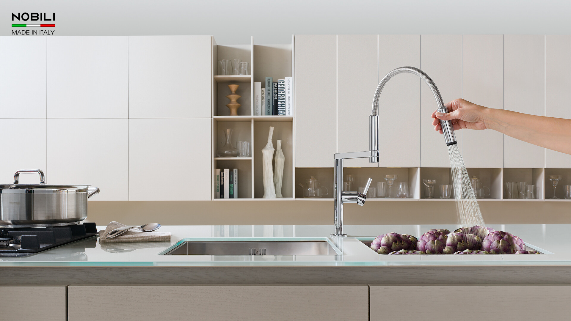 Ảnh VÒI RỬA BÁT CẦN MỀM NOBILI MOVE NB133S 8