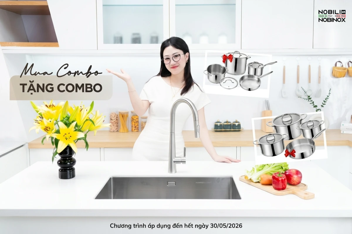 [ƯU ĐÃI KHAI XUÂN] - Mua combo tặng combo, nhận trọn bộ bếp xịn