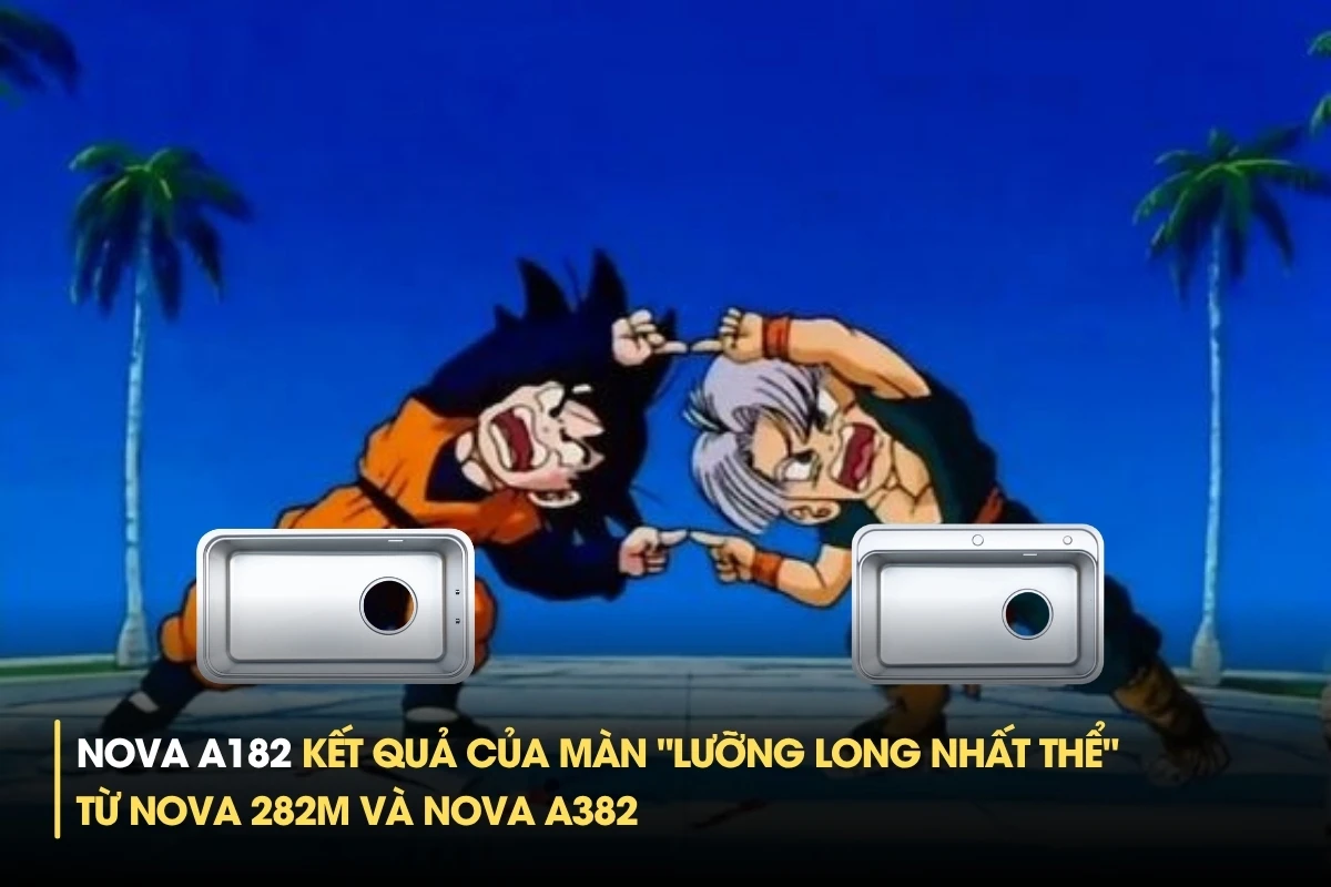 Nova A182 Kết quả của màn "lưỡng long nhất thể" từ NoVA 282M và Nova A382