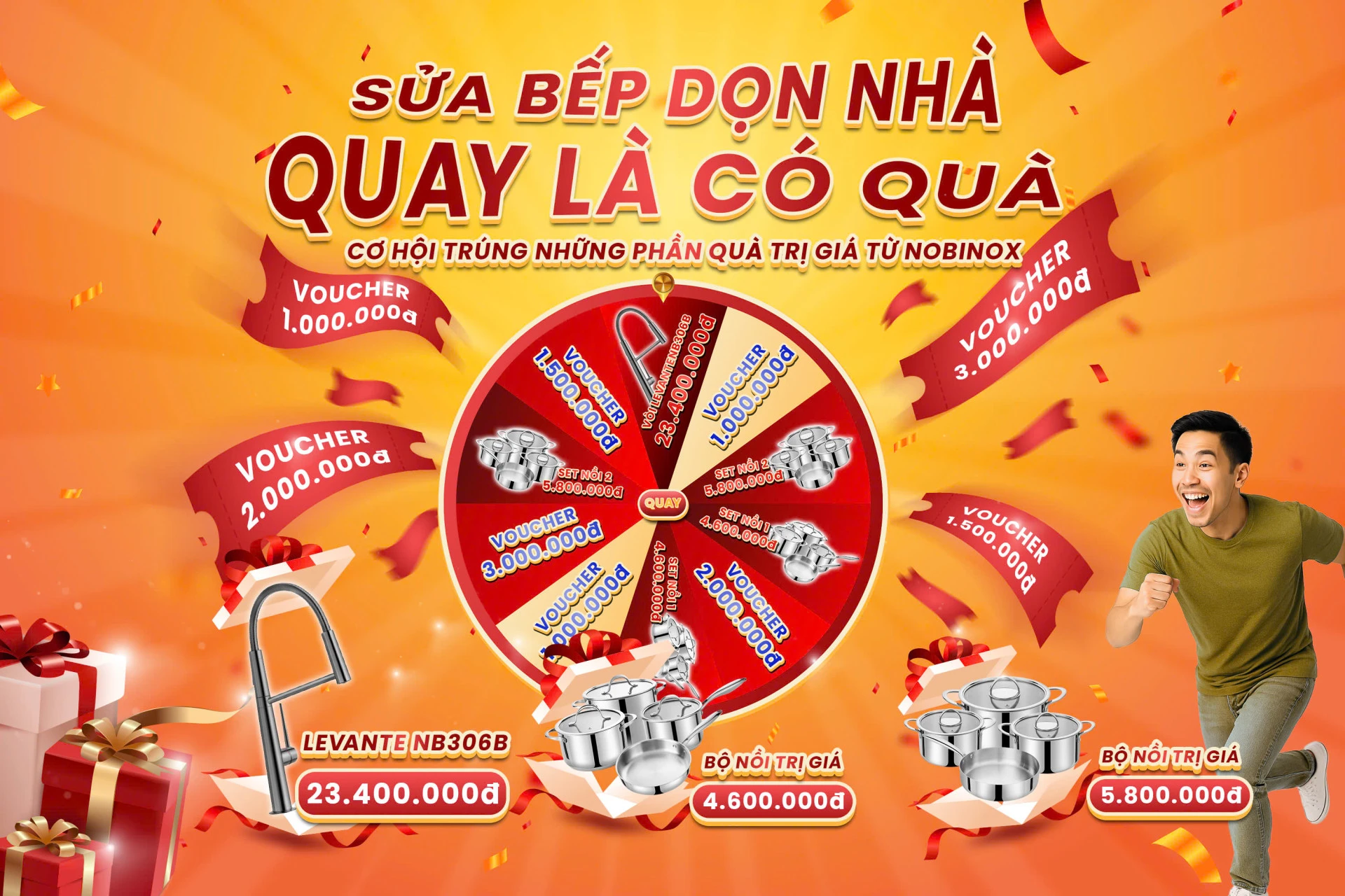 [ƯU ĐÃI CỰC HOT] Sửa bếp dọn nhà - Quay là có quà