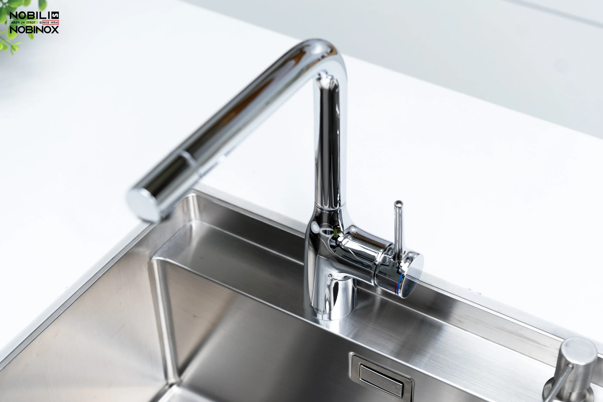 Ảnh VÒI RỬA BÁT CẦN CỨNG NOBILI MANIA NB214 8