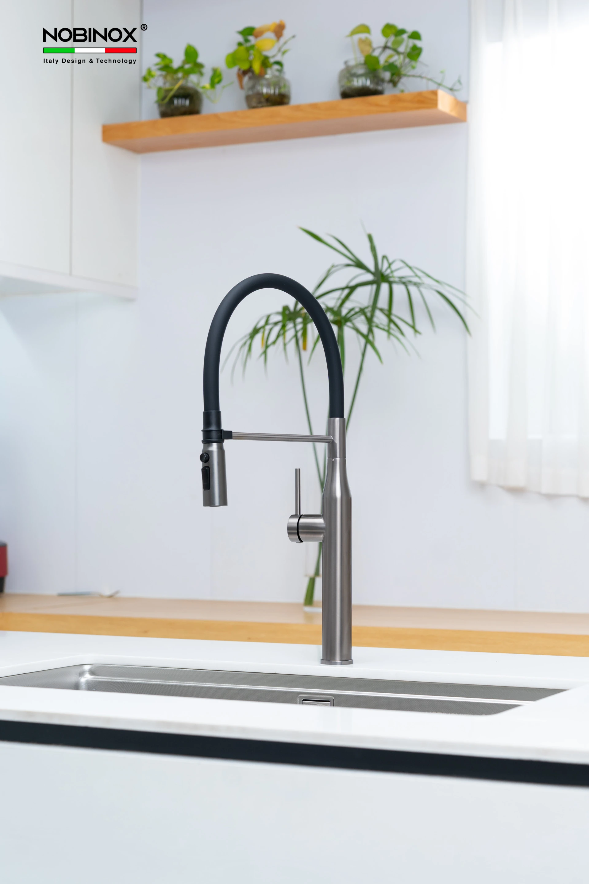 Ảnh VÒI RỬA BÁT CẦN MỀM NOBINOX ALTO NX560 12