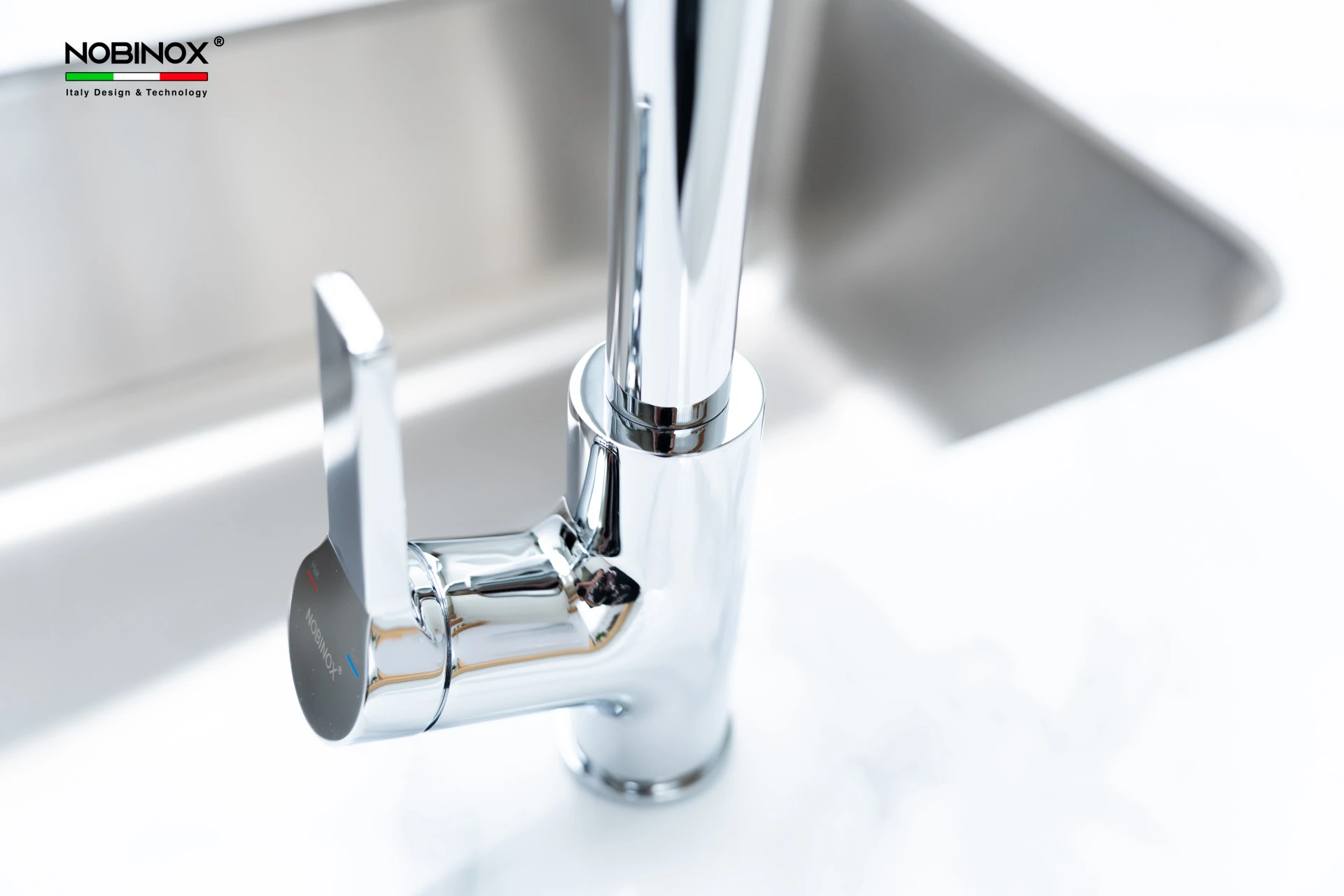 Ảnh VÒI RỬA BÁT DÂY RÚT NOBINOX LOFT NX533 6