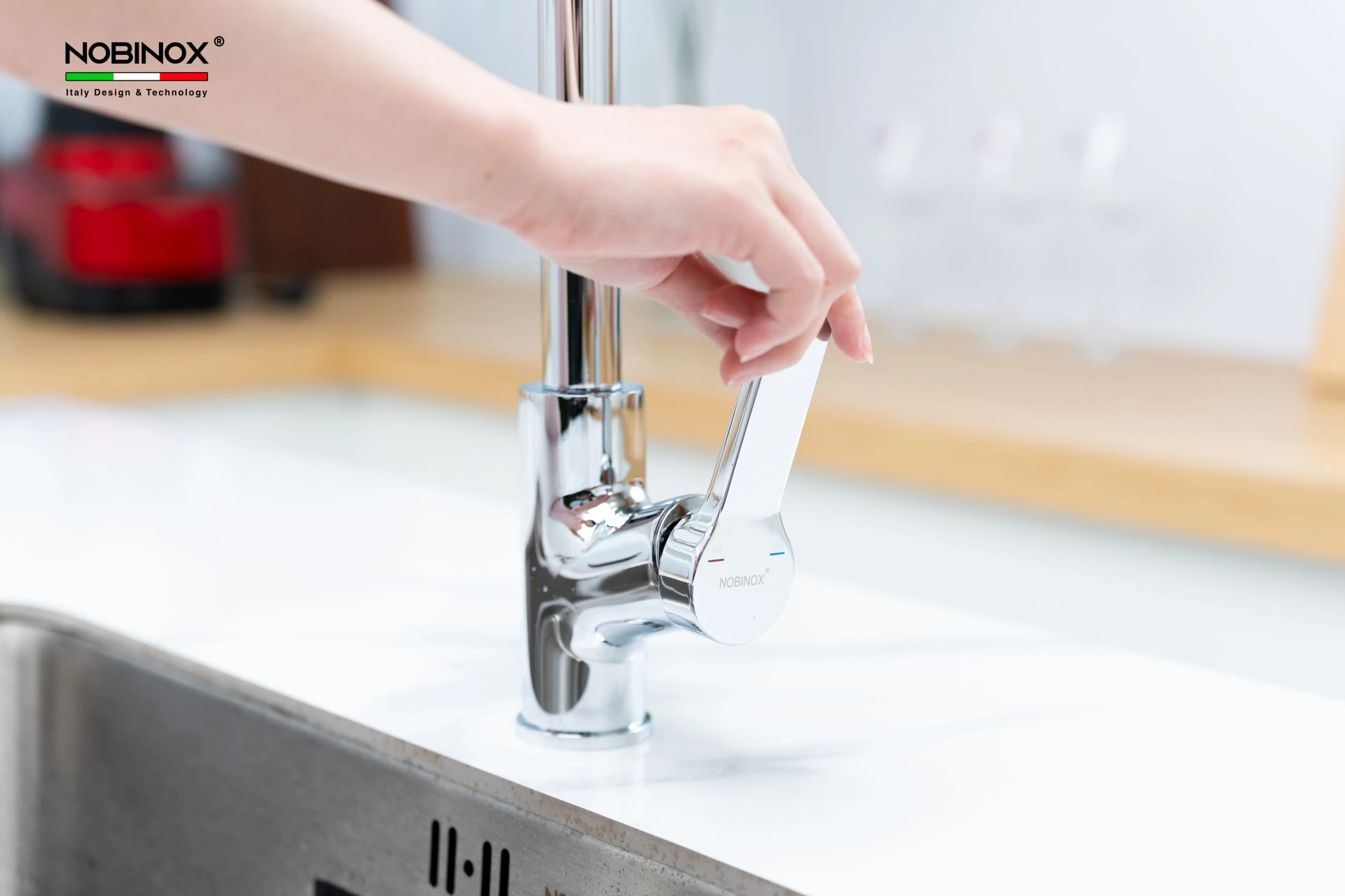 Ảnh VÒI RỬA BÁT DÂY RÚT NOBINOX LOFT NX533 19