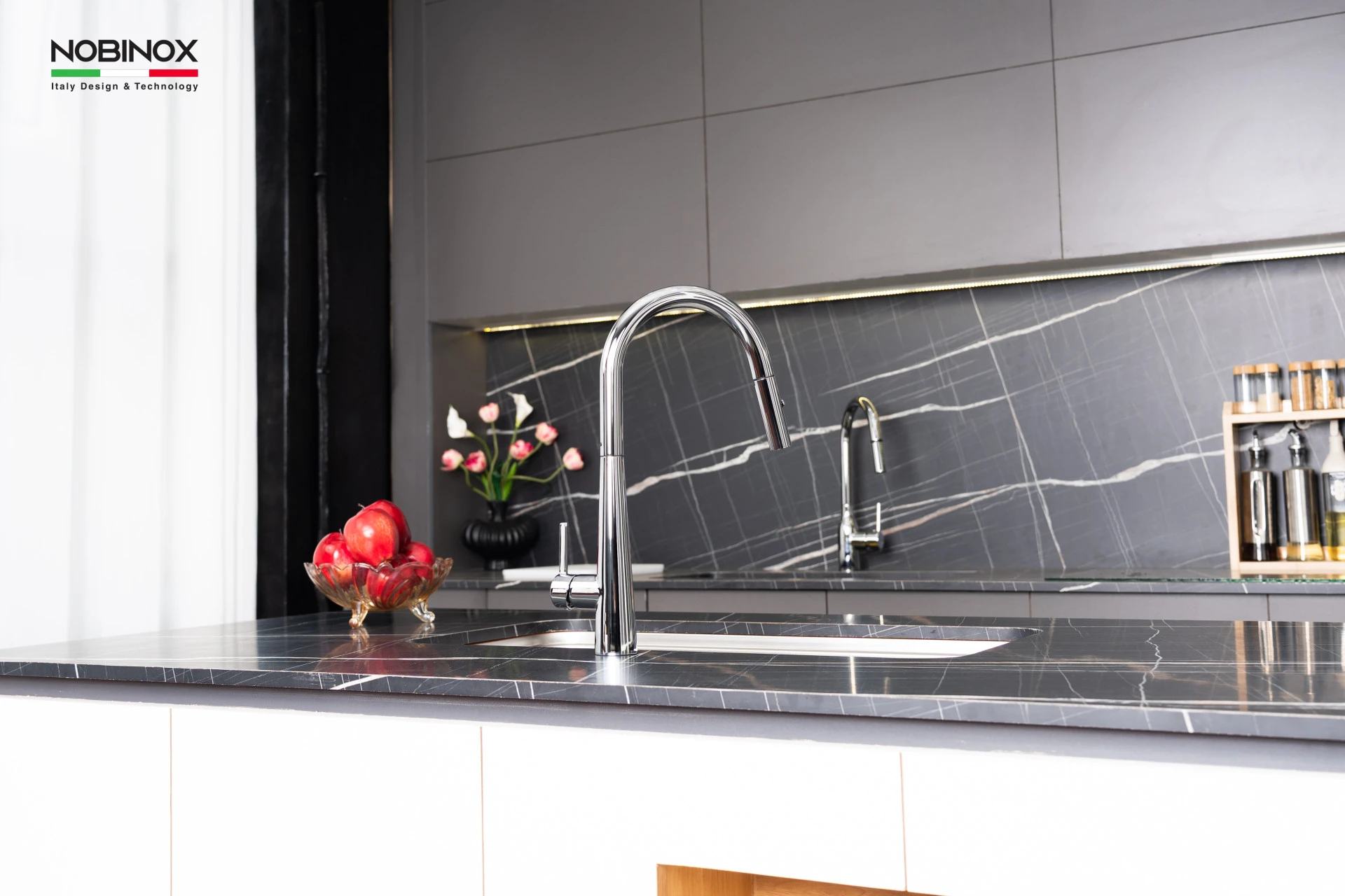 Ảnh VÒI RỬA BÁT DÂY RÚT NOBINOX WINTO NX500 12
