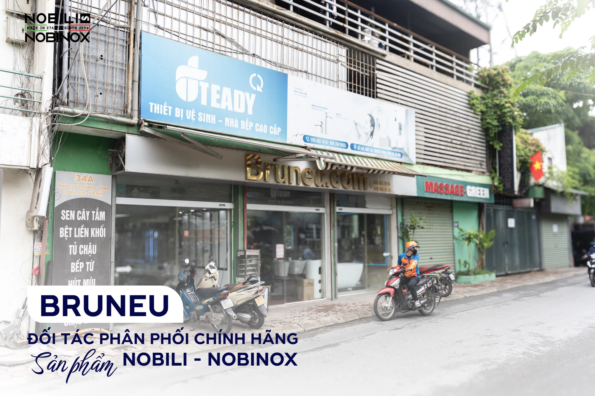[ĐẠI LÝ HÀ NỘI] Đại lý Nobili - Nobinox chính hãng: Bruneu